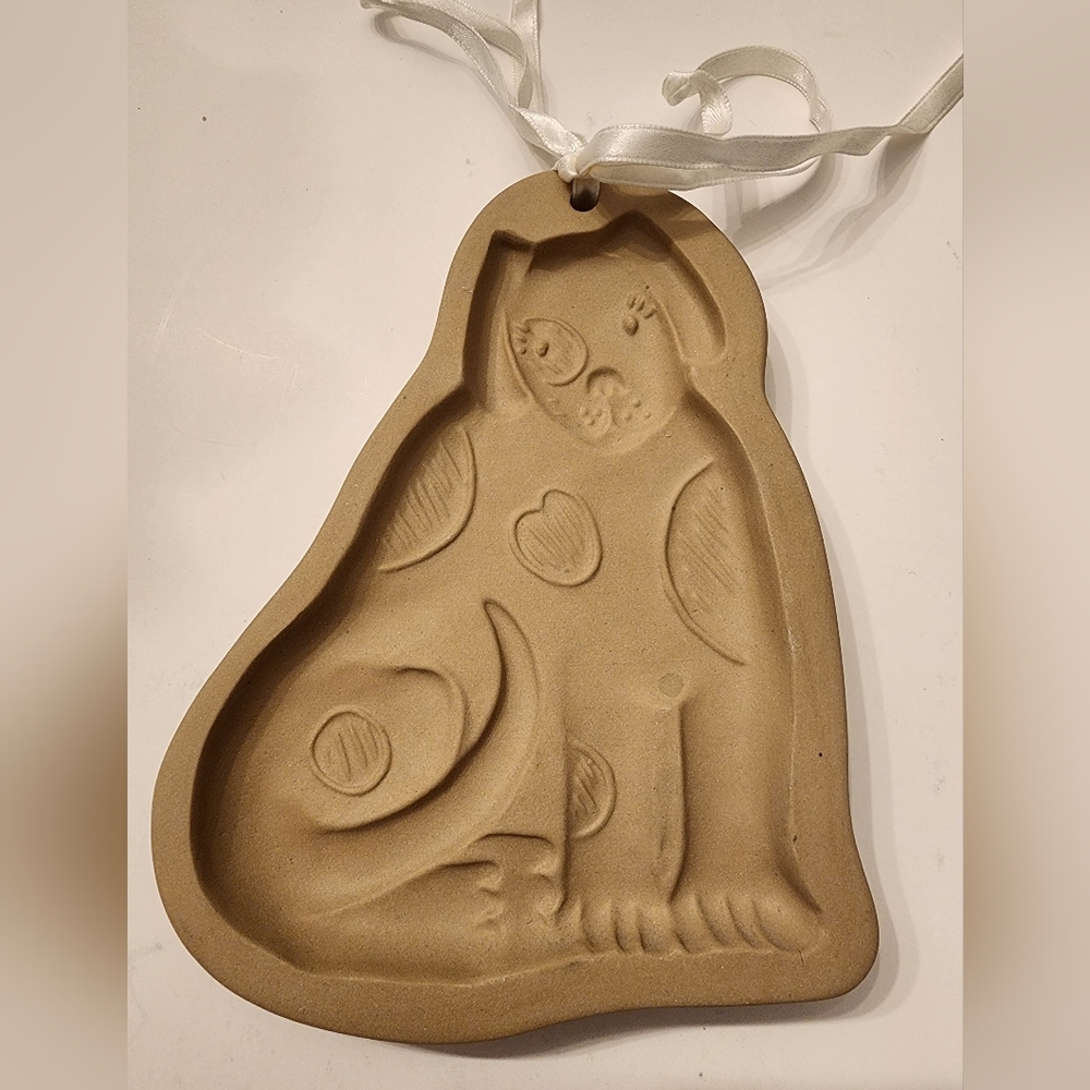1988 Brown Bag Cookie Art Hill Design Inc. Dog Mold 🐕